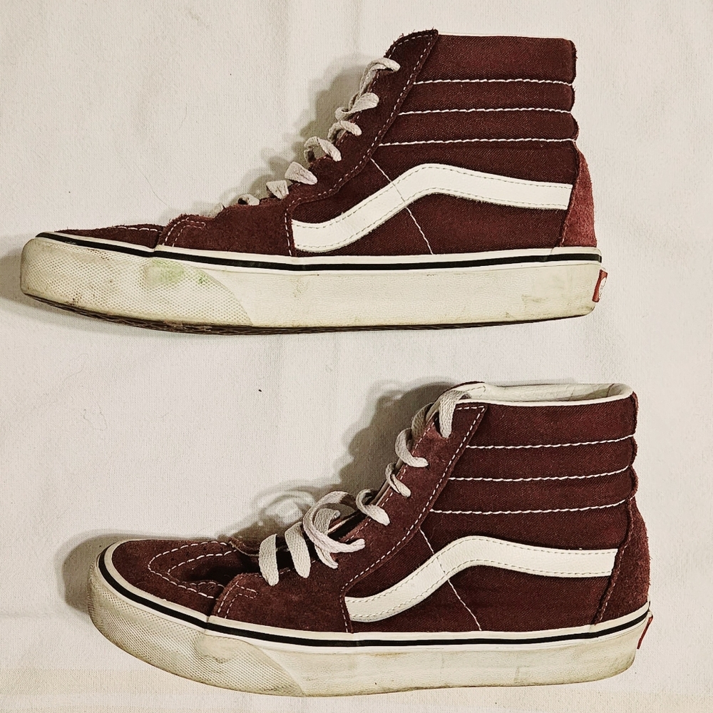 Deep purple sk8 hi vans